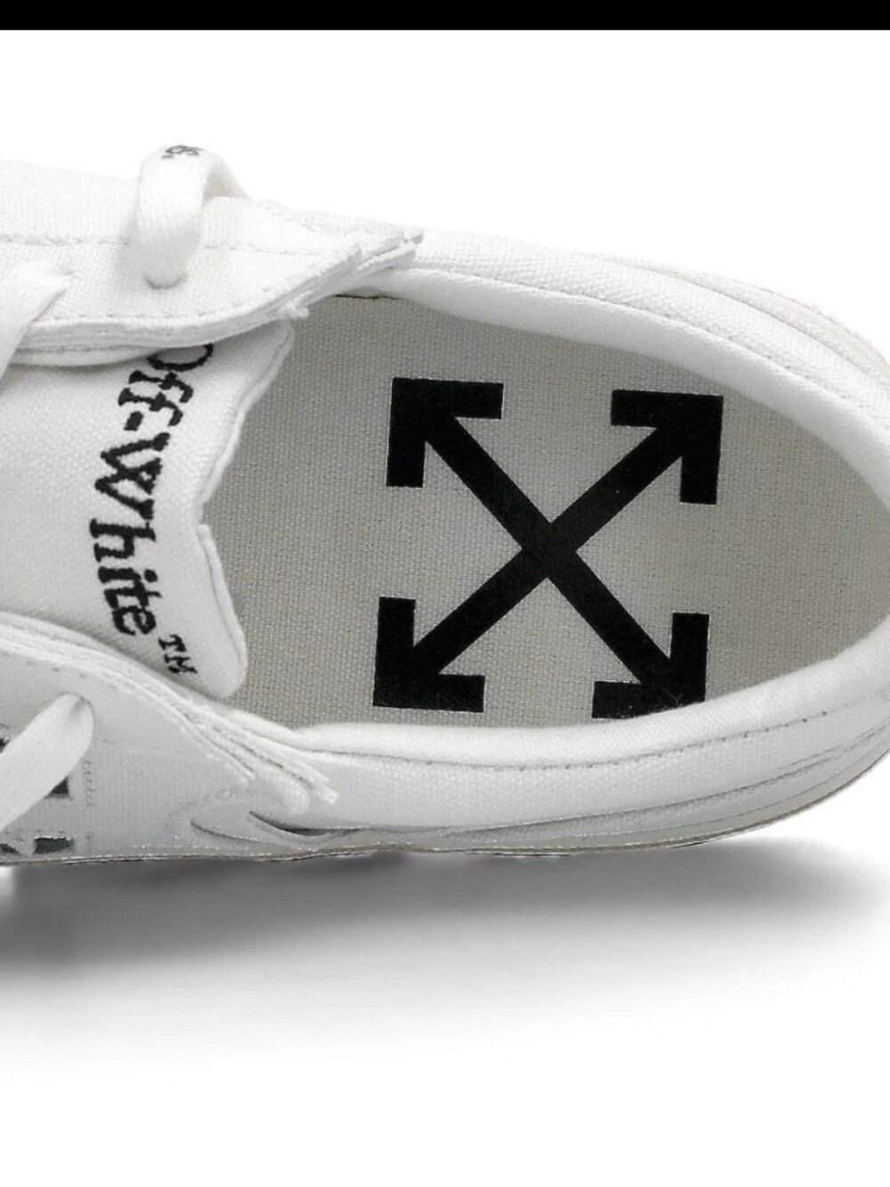 Authentic Off-White White Arrow Sneakers